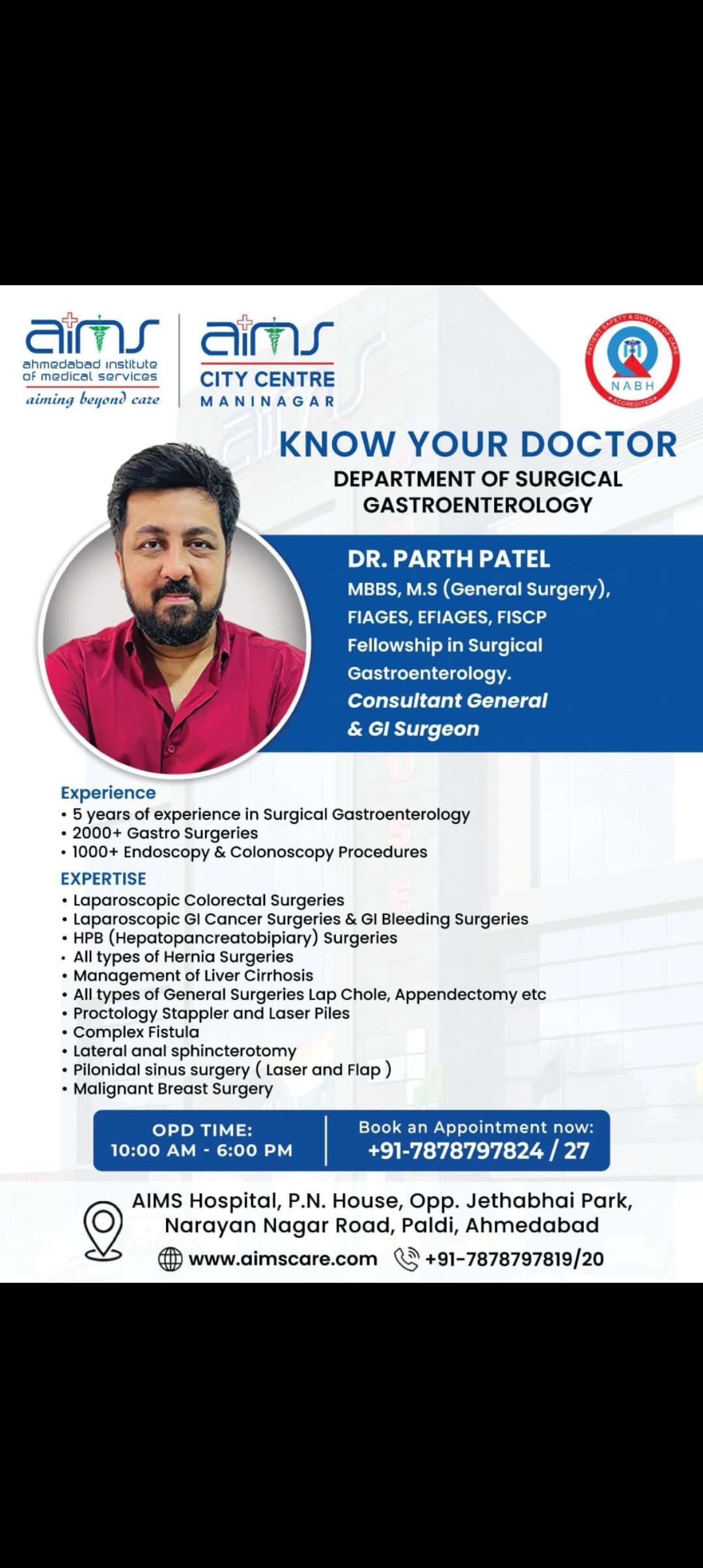 Ahmedabad Institute Of Medical Service